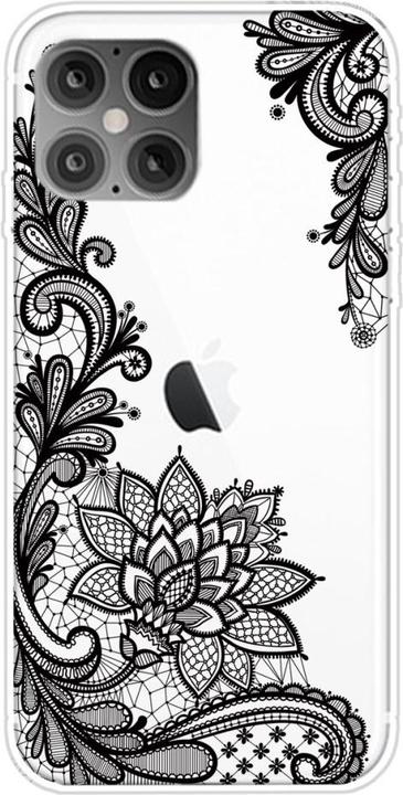 Immagine prodotto Ueli Express iPhone 12 Pro Max Super Slim Rubber Protective Cover Tattoo (Apple iPhone 12 Pro Max)