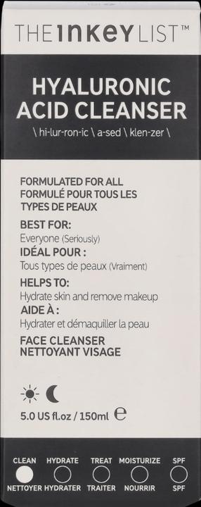 Actual product image The Inkey List Hyaluronic Acid Cleanser (Cleaning cloths, 150 ml)