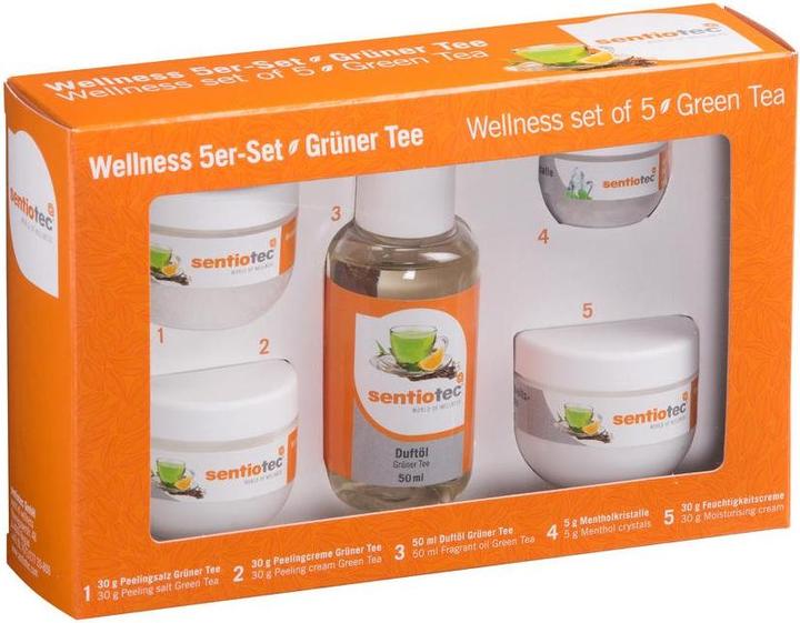 Sentiotec Wellness set al tè verde (5 pezzi)