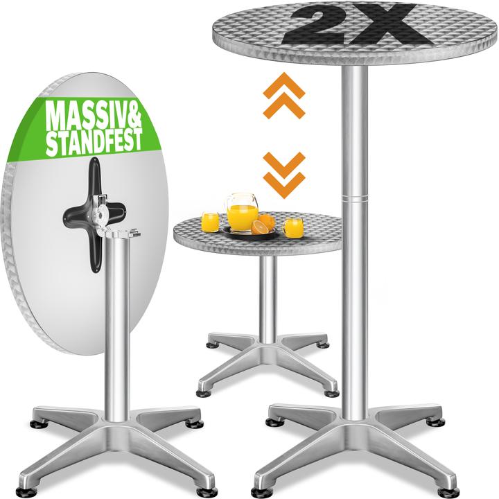 Produktbild Casaria Stehtisch (Ø 60 x 110 cm)