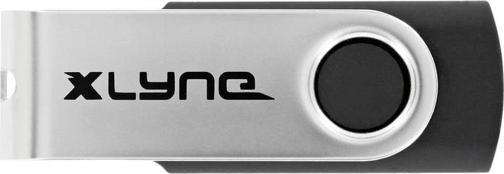 Produktbild Xlyne USB-Stick Retail 32 GB Schwarz/Silber 7603200 USB-C® (32 GB, USB-C)