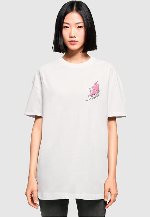 Actual product image Merchcode Ladies Fly High Oversized Boyfriend Tee - 118461 (M)
