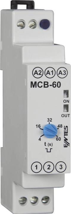 Actual product image Entes MCB time relay