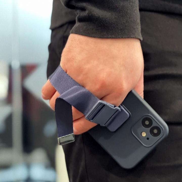 Image du produit Hurtel Rope case gel case with a chain lanyard bag lanyard iPhone 11 Pro Max black (Apple iPhone 11 Pro Max)