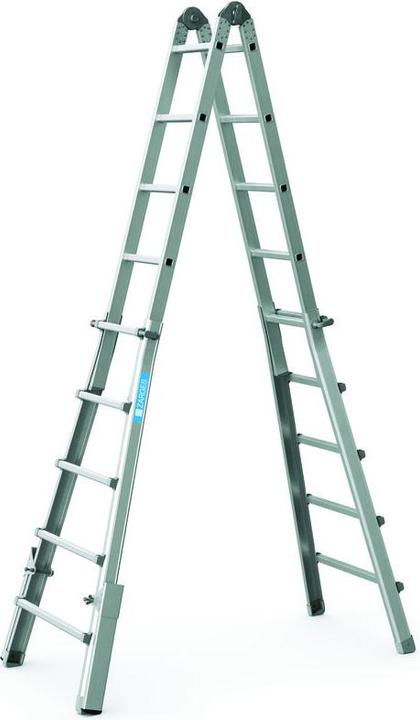 Zarges Scala telescopica LM Variomax V 4 x 5 pioli (Scaletta multiuso, 530 cm)