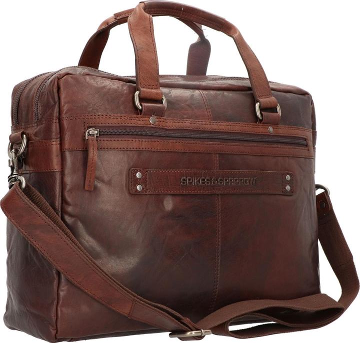 Image du produit Spikes & Sparrow Porte-documents en cuir 41 cm Compartiment pour ordinateur portable