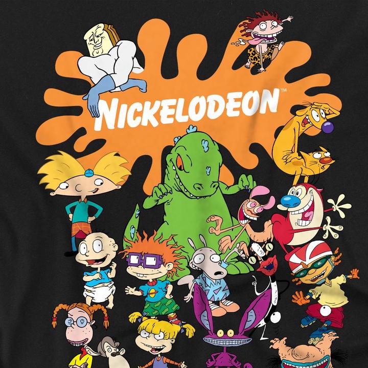 Immagine prodotto Nickelodeon Maglietta Gruppo Splat Uomo (S)