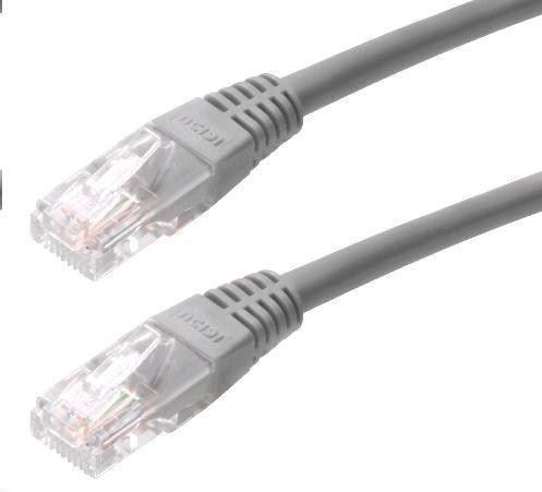Produktbild LYNX CS-Patchkabel CAT 6 UTP 15 m lange (PK-UTP6-150-GR) (UTP, U/UTP, CAT6, 15 m)