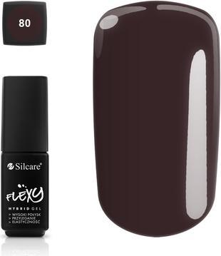 Immagine prodotto Silcare Flexy Hybrid Gel Hybrid Lacquer 80 4.5G (Smalto per unghie effetto gel)