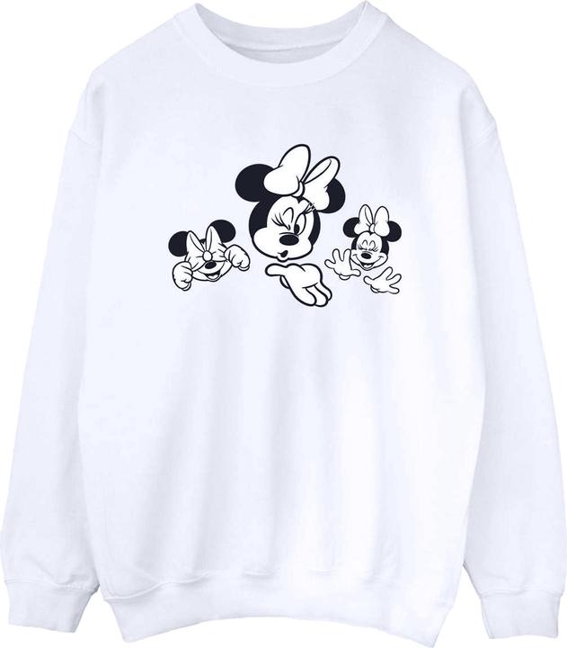 Disney Minnie Mouse Three Faces Sweatshirt (XL)