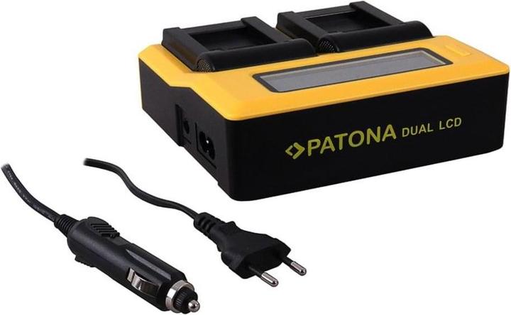 Image du produit Patona Chargeur Sony NP-FW50 à double écran LCD (Chargeur de batterie d'appareil photo)