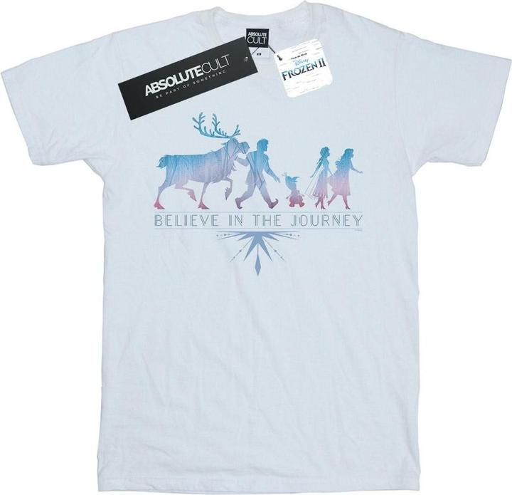 Disney Frozen 2 Believe In The Journey Silhouette TShirt (M)