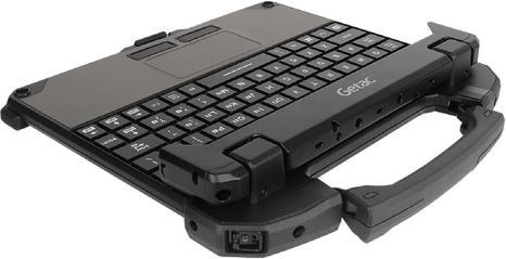 Image du produit Getac GDKBB8, QWERTZ, Allemand, Pavé tactile,, UX10, Noir