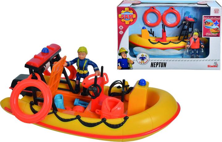Actual product image NoName Fireman Sam Neptune Boat incl. Fig