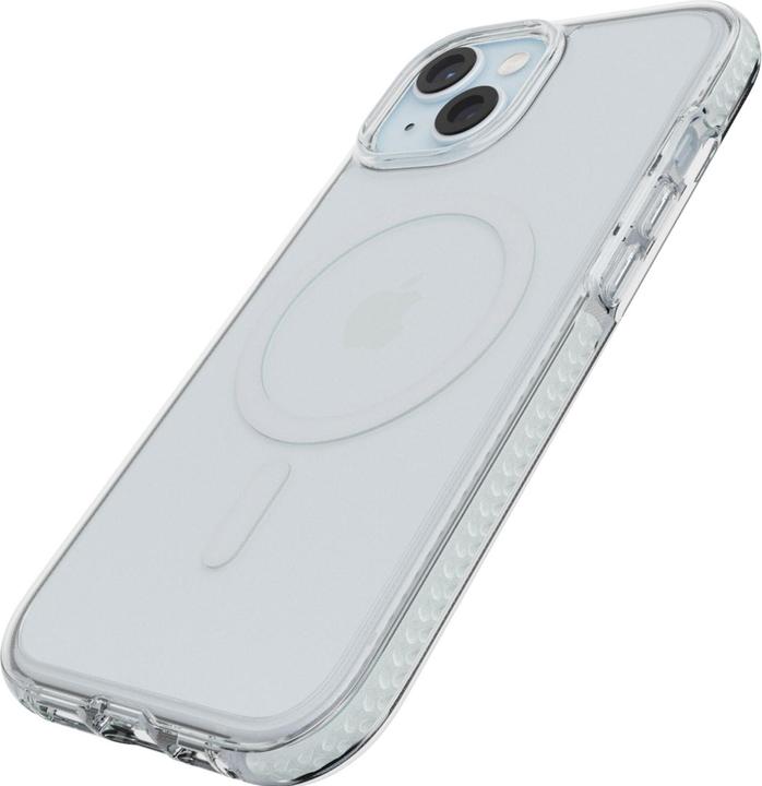Produktbild tech21 EvoCrystal Case MagSafe for iPhone 15 Blue (Apple iPhone 15)