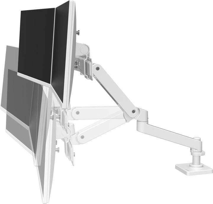 Image du produit Ergotron LX PRO ARM DUAL DIRECT DESK MOUNT white (Tables, 27")