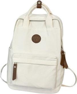 Only-Bags.Store Vintage Rucksack mit hoher Kapazität, Laptop-Tasche, Canvas Rucksack, High School Rucksack