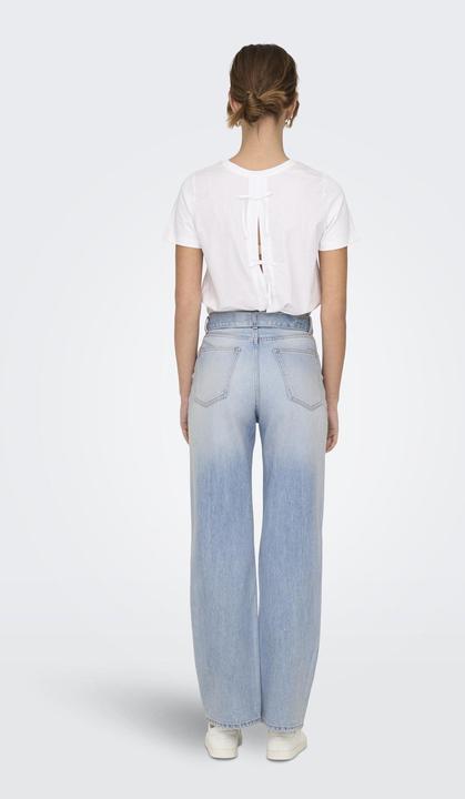 Actual product image Only ONLMADDIE Hohe Taille Weiter Beinschnitt Jeans Straight-Fit jeans (W31/L32)