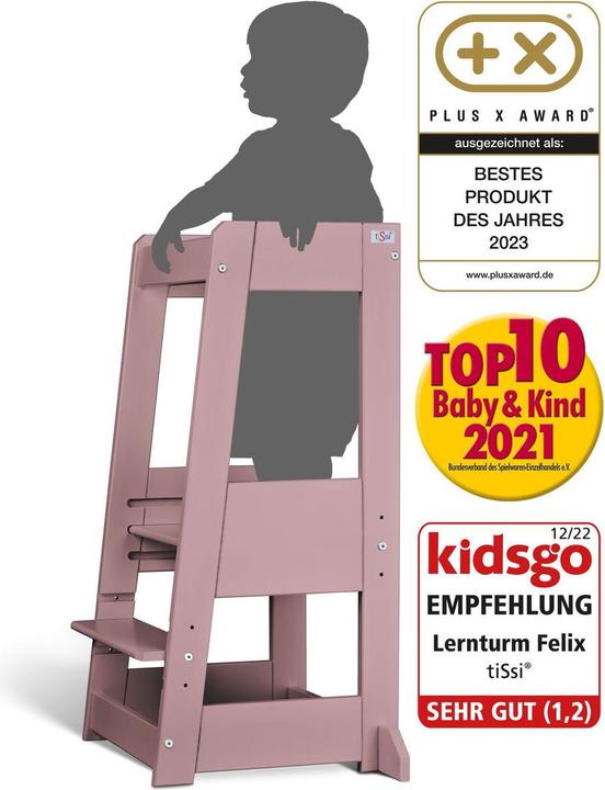 Actual product image Tissi FELIX discovery tower / learning tower that grows with the child