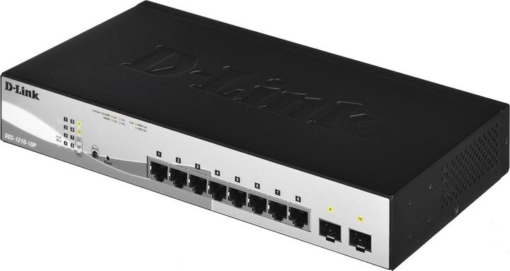 Image du produit D-Link Dgs-1210-10p (8 Ports)