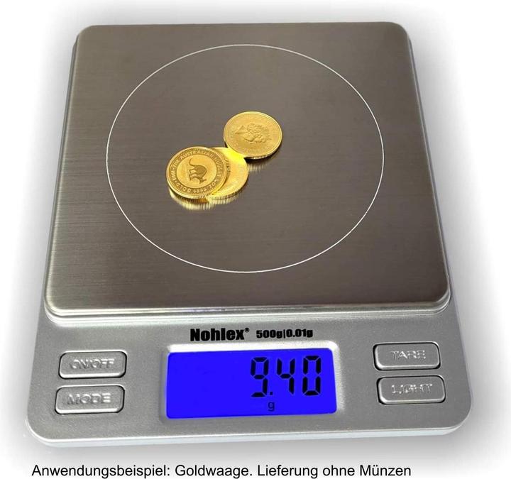 Produktbild Nohlex Digitale Feinwaage NTP500X 500g/0.01g