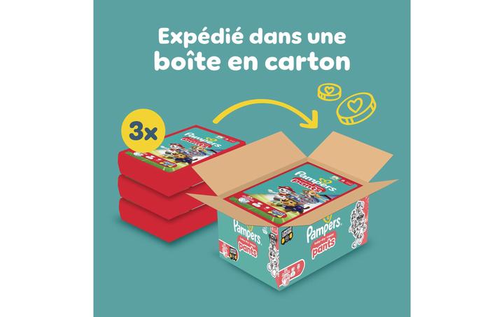 Actual product image Pampers Baby-Dry Pants Paw Patrol (Size 6, Monthly box, 138 Piece)