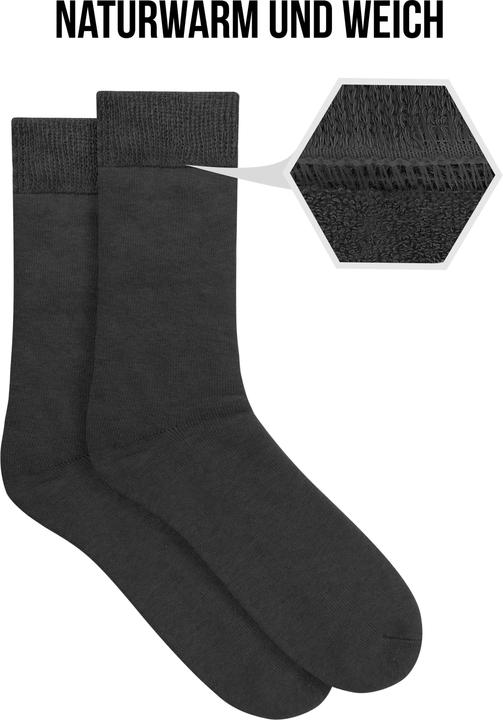 Actual product image Normani 3 Pair Alpaca Full Plush Socks (pack of 3, 35 - 38)
