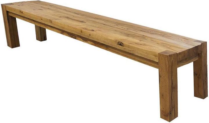 Actual product image zz_ArchivedByPCD_Mutoni wood Solid wood bench Edmonton - Wild oak rustic (60 cm)