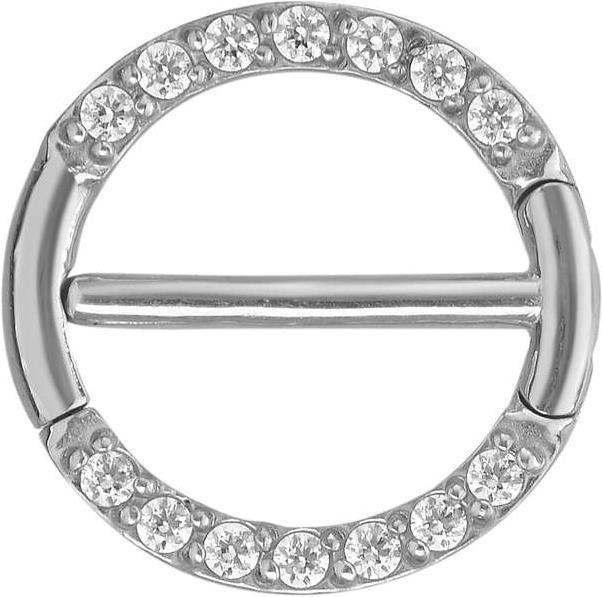 Bijouteria Brustpiercing (Zirkonia, Edelstahl)