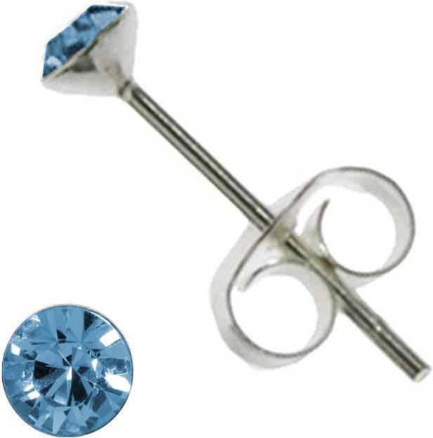 Bijouteria Ohrstecker (Silber 925, Kristall)