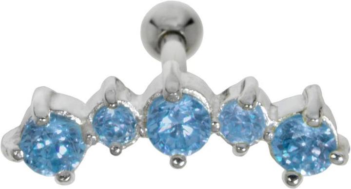 Bijouteria Ohrpiercing (Edelstahl, Messing, Zirkonia)