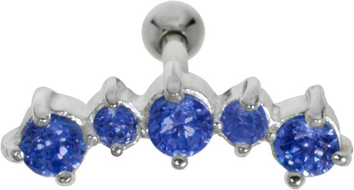 Bijouteria Ohrpiercing (Edelstahl, Messing, Zirkonia)