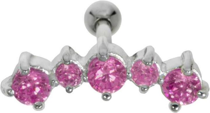 Bijouteria Ohrpiercing (Edelstahl, Messing, Zirkonia)