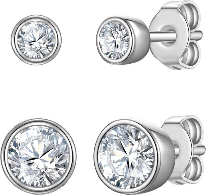 Rafaela Donata Damen Ohrringe Herz - 36180 (Sterling Silber)