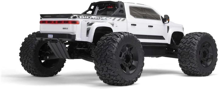 Produktbild Arrma Monster Truck Big Rock 6S Weiss, ARTR, 1:7 (ARR Almost-Ready-to-Race)
