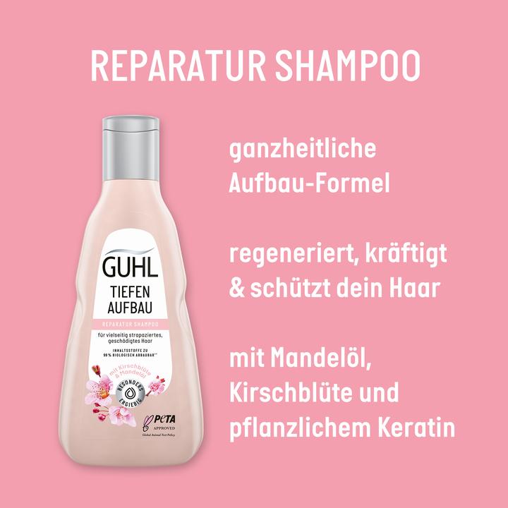 Produktbild Guhl Tiefenaufbau Reparatur Shampoo (250 ml, Flüssiges Shampoo)