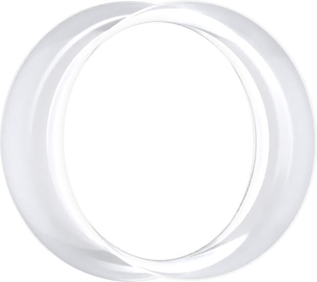 Immagine prodotto Star Piercing Tunnel svasato trasparente (senza ottone, Silicone)