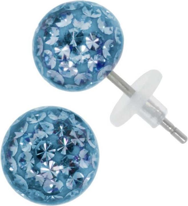Image du produit Bijouteria Clous d'oreille (Acier inoxydable, Cristallin, Résine époxy, PVC)
