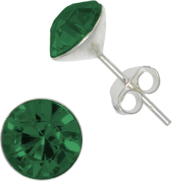 Bijouteria Ohrstecker (Kristall, Silber 925)