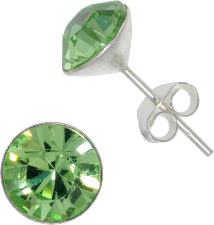 Bijouteria Ohrstecker (Silber 925, Kristall)