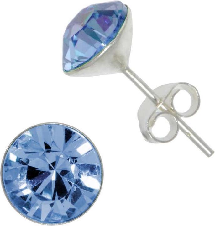 Bijouteria Ohrstecker (Silber 925, Kristall)