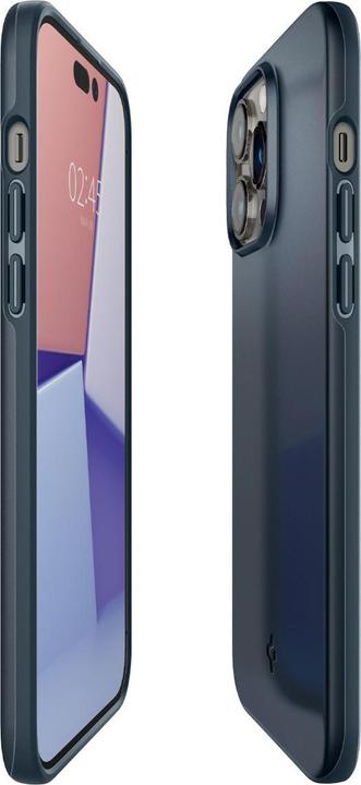 Produktbild Spigen Thin Fit iPhone 14 Pro case - Total eclipse blue (Apple iPhone 14 Pro)