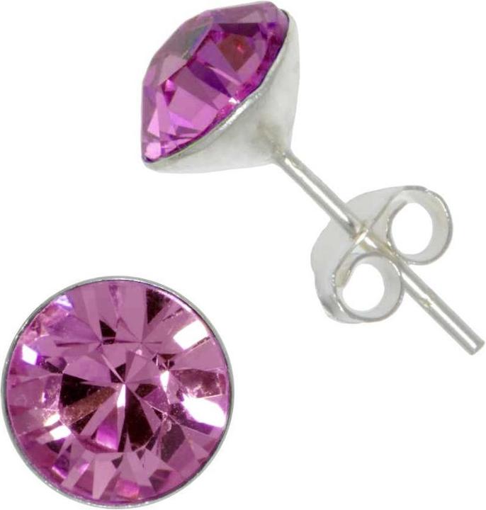 Bijouteria Ohrstecker (Kristall, Silber 925)