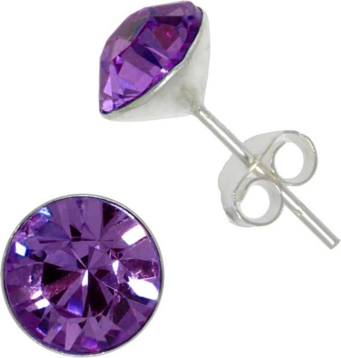 Bijouteria Ohrstecker (Silber 925, Kristall)