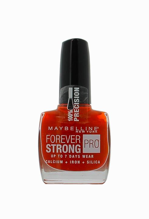 Actual product image Maybelline New York GEMEY MAYBELLINE Forever Strong Pro Nail Polish 505 Forever Red (505 Forever Red)
