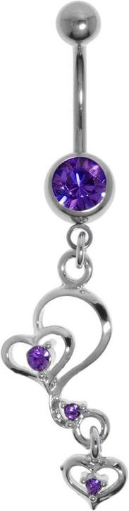 Produktbild Bijouteria Bauchpiercing (Edelstahl, Messing, Kristall)