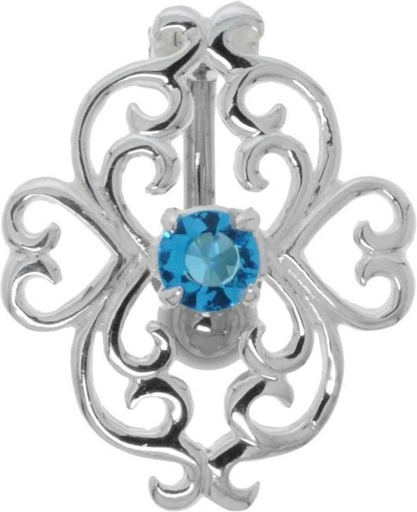 Bijouteria Bauchpiercing (Edelstahl, Silber 925, Zirkonia)