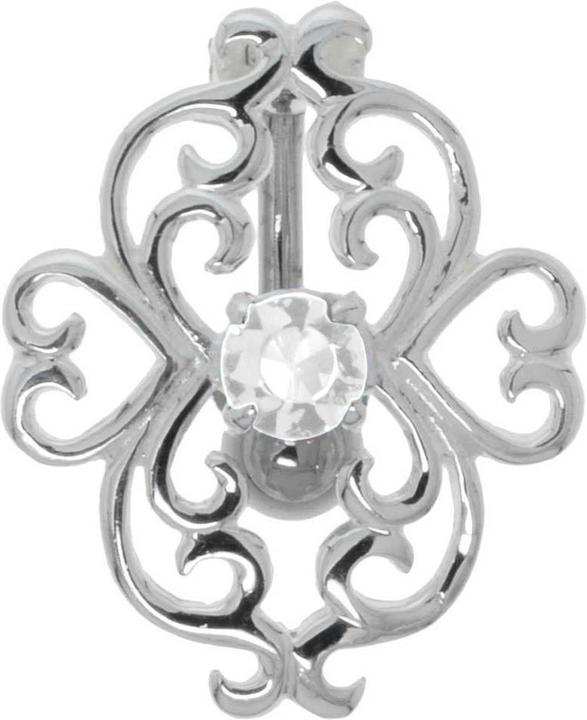 Bijouteria Bauchpiercing (Edelstahl, Silber 925, Zirkonia)