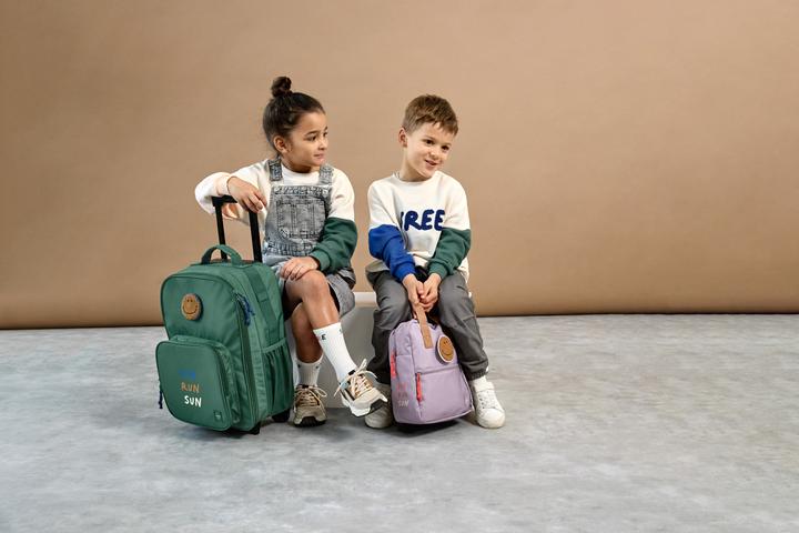 Actual product image Lässig Kinderkoffer little Gang dark green (22 l, Hand luggage (up to 50 litres))