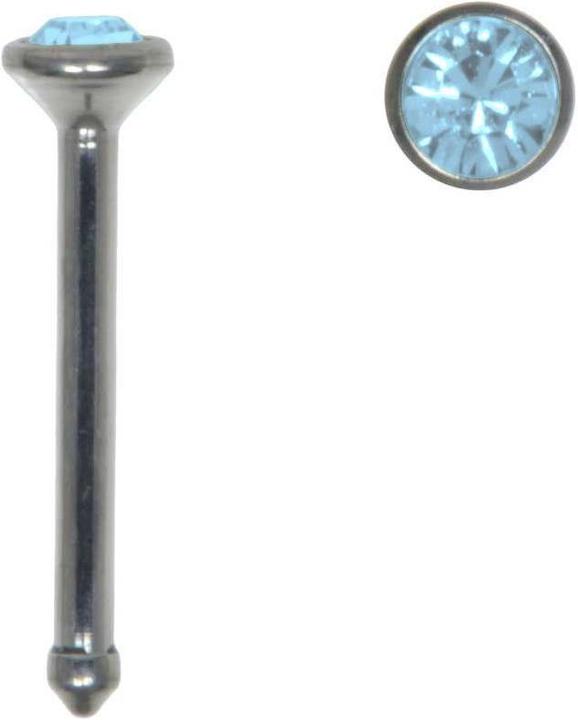 Bijouteria Nasenpiercing (Kristall, Titan)